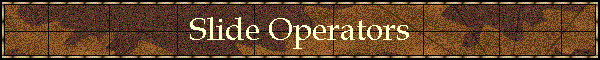 Slide Operators