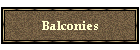 Balconies